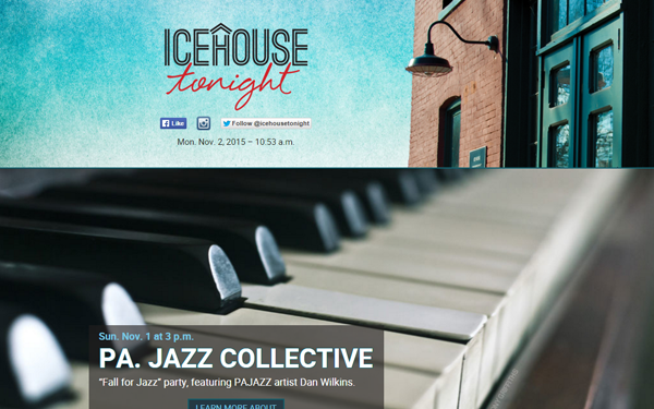 icehousetonight.com desktop screenshot